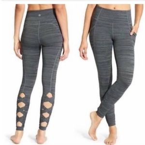 Athleta High Rise Cut Out Chaturanga Leggings